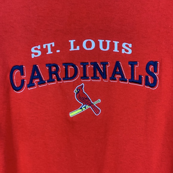 NWT Lee Sport red short sleeved St.Louis Cardinals tee shirt size large. - Picture 3 of 6